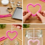How to Grow a Baking Soda Crystal Heart