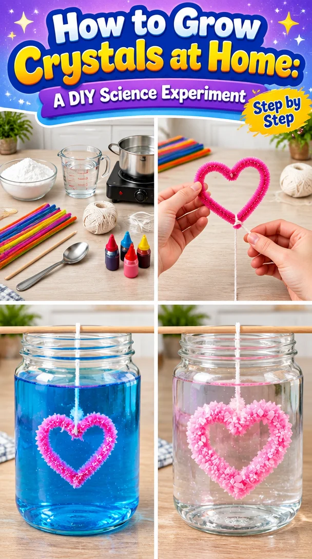 How to Grow Crystals at Home: A DIY Science Experiment