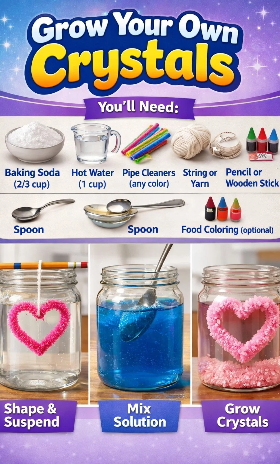 Grow Stunning Crystals at Home: A Fun DIY Science Experiment