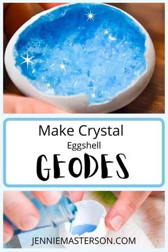 How to Make Crystal Eggshell Geodes in 5 Easy Steps - Jennie Masterson