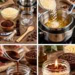 How to Make DIY Coffee Scented Candles at Home