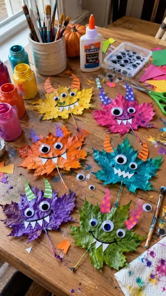 13 Leaf Crafts for Kids for a Fun Nature-Inspired Activity