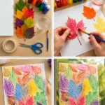 Leaf Suncatcher Crafts