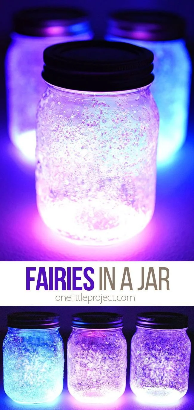 Magical Fairies in a Jar