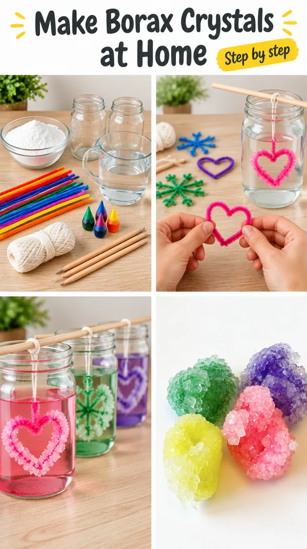 How to Make Borax Crystals