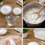 Make Homemade Air Dry Clay at Home