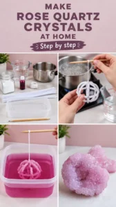 Make Rose Quartz Crystals at Home