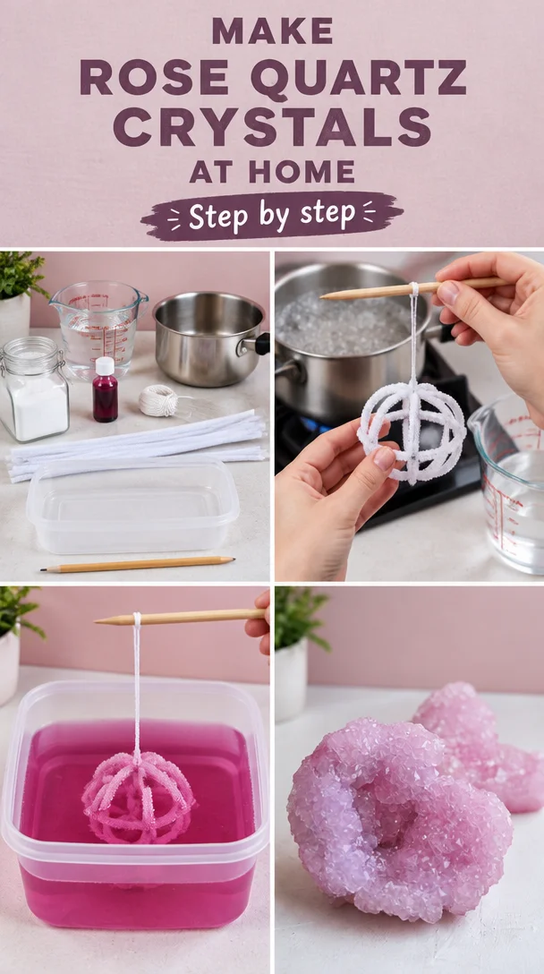 How To Make Rose Quartz Crystals
