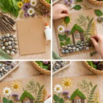 Nature Collage Craft Ideas for Summer Preschool