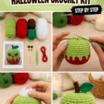Pomona the Ghoul Candy Apple Halloween Crochet Kit