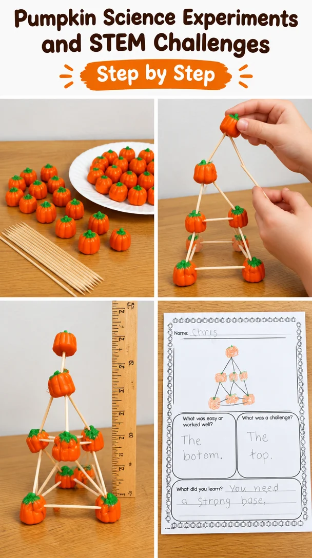 Pumpkin Science Experiments and STEM Challenges