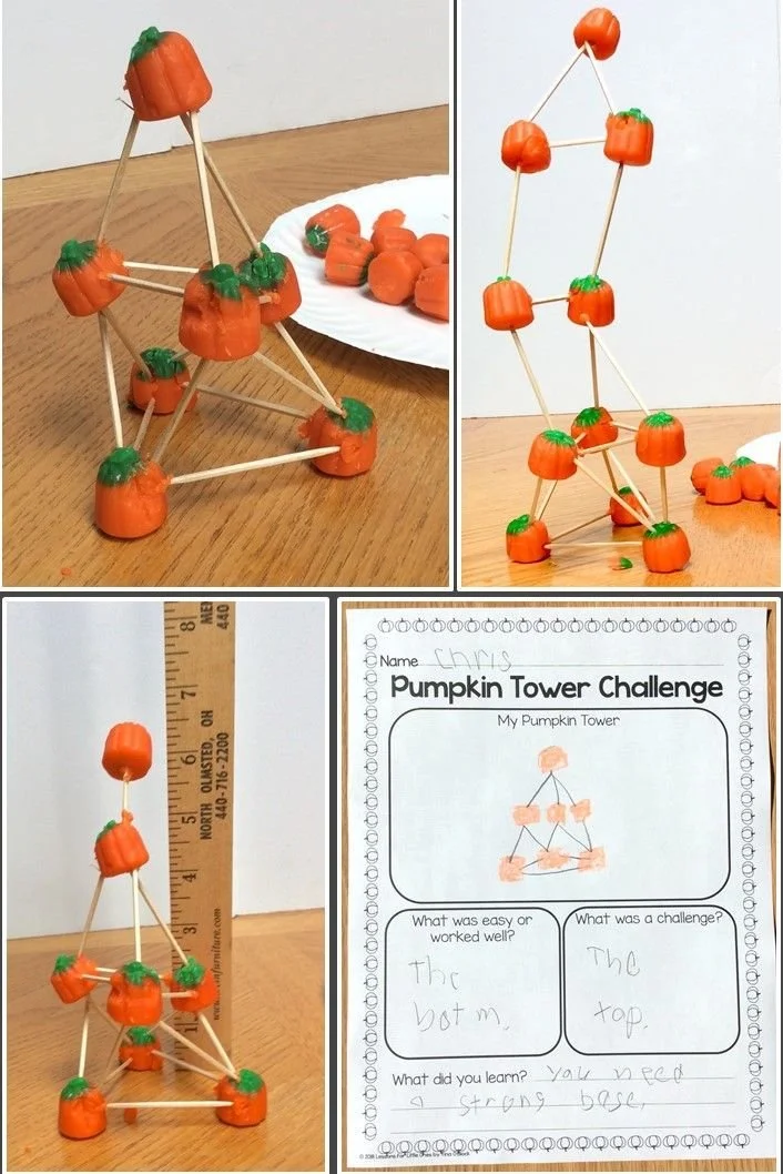 Pumpkin Science Experiments & STEM Challenges