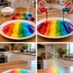 Rainbow Sugar Explosion: Vibrant Candy Burst