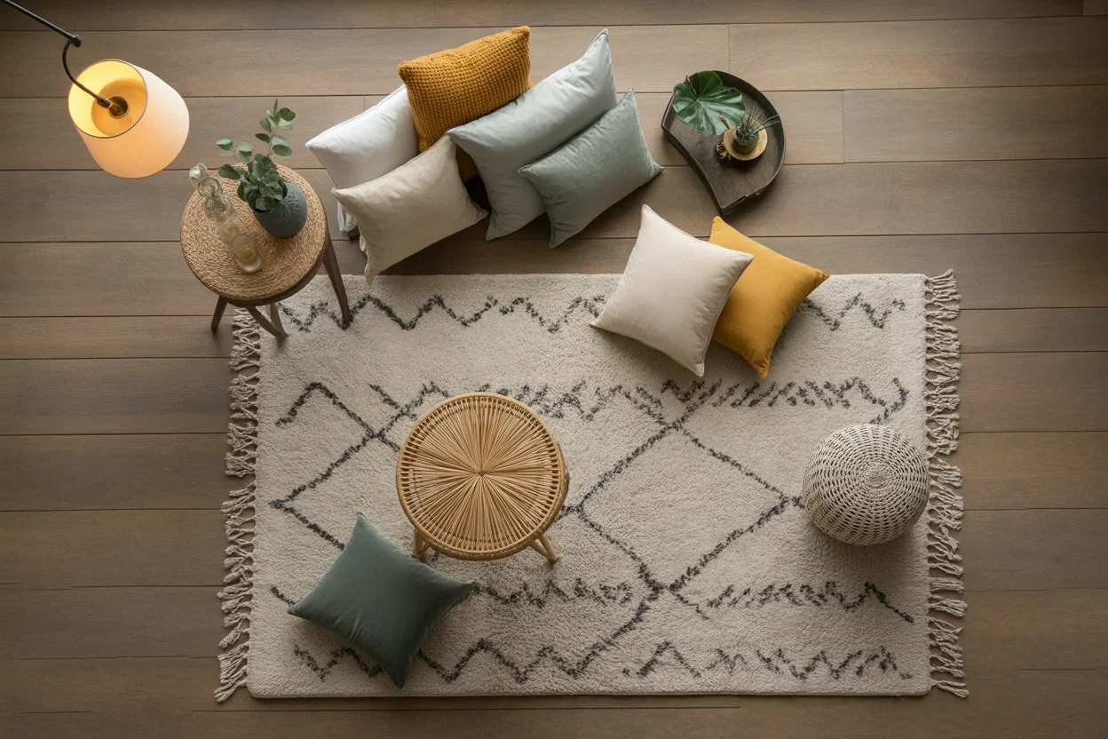 Revamp Your Space with Pattern Drenching Living Room Design