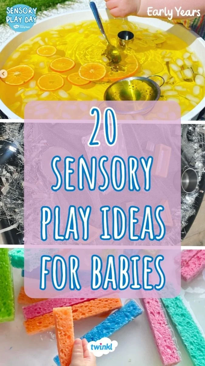 20 Sensory Play Ideas for Babies