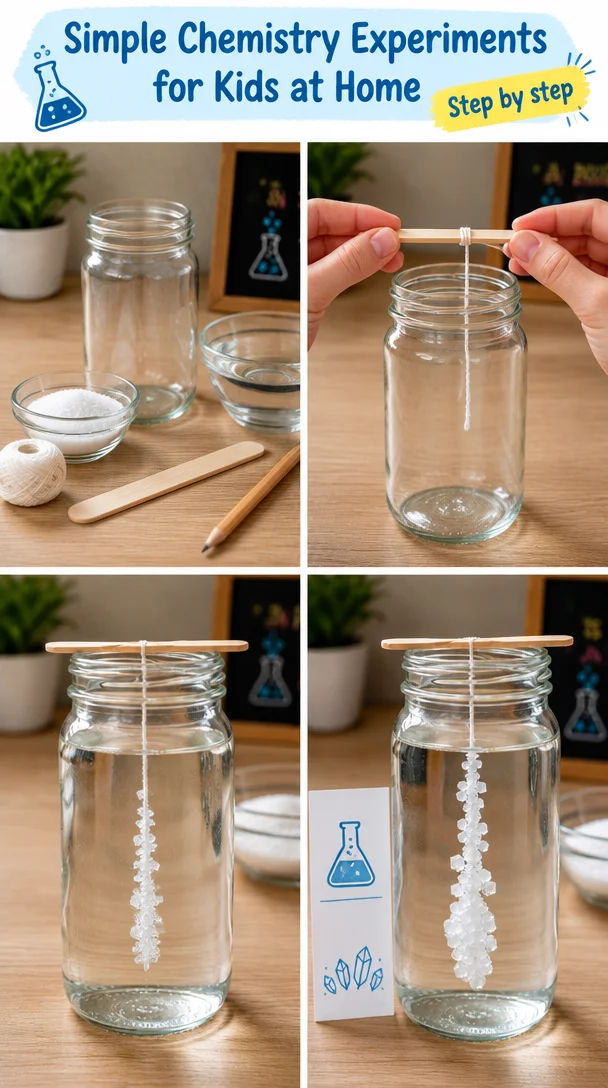 Simple Chemistry Experiments for Kids at Home