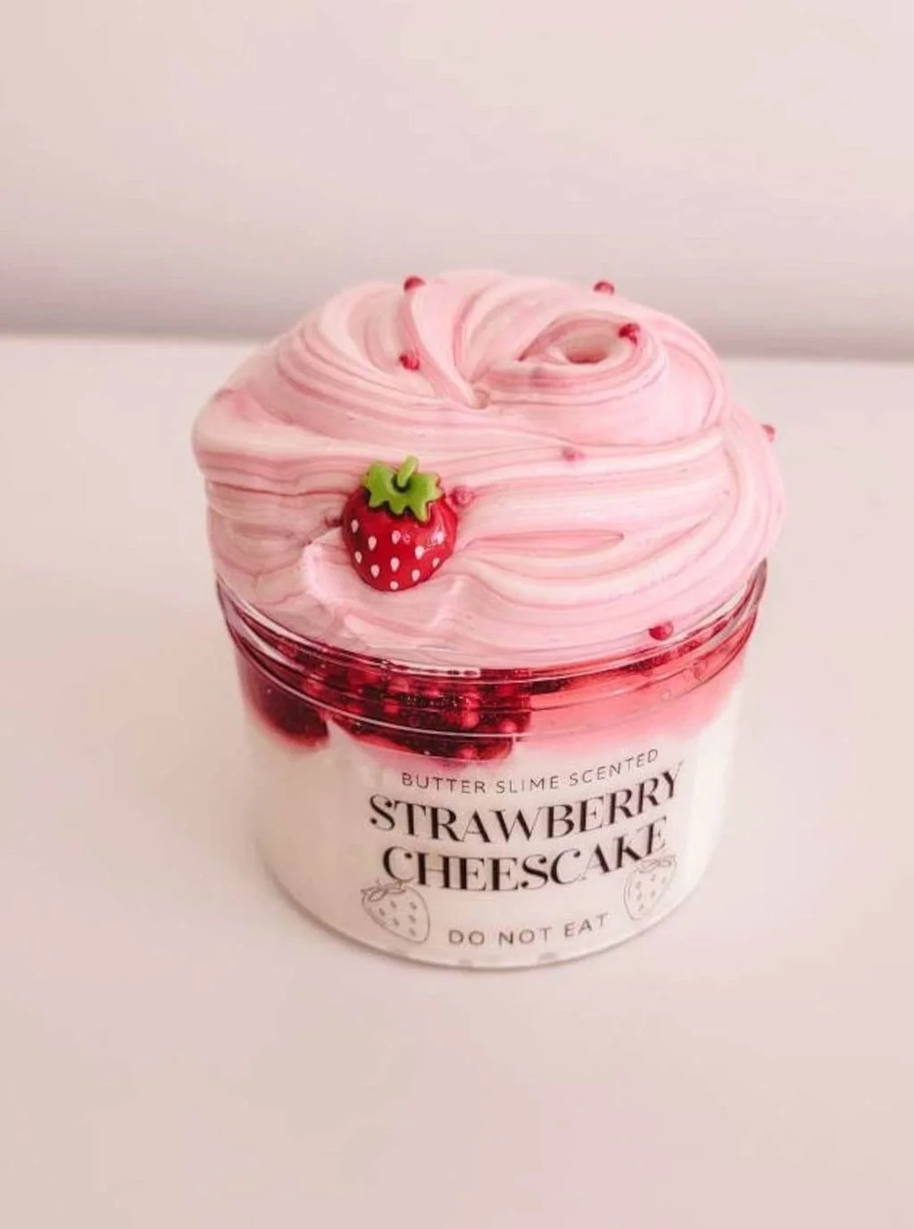 Strawberry Cheesecake Slime
