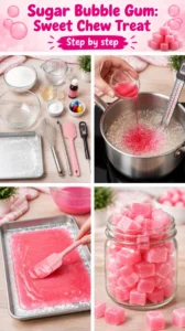 Sugar Bubble Gum: Sweet Chew Treat