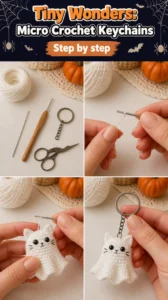 Tiny Wonders: Micro Crochet Keychains