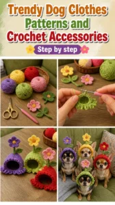 Trendy Dog Clothes Patterns and Crochet Accessories