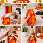 Turn Plastic Water Bottles into Fall Gnomes