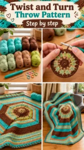 Twist and Turn Throw Pattern